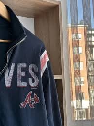 Vintage Braves MLB Baseball Leage 47 Brand Hoodie - Etsy New Zealand