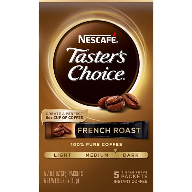 NESCAFÉ Taster's Choice French Roast Instant Coffee