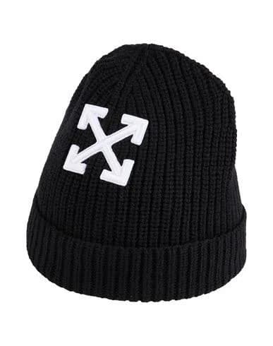 Off-White Arrow-Motif Embroidered Beanie