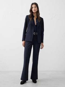 Women's Bootcut High-Rise Sculpted Trouser