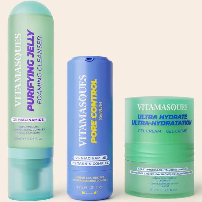 Vitamasques Pore Control Skincare Set
