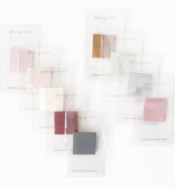 Transparent Square Sticky Note