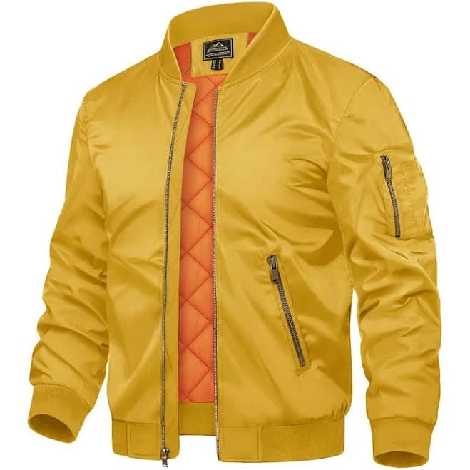 Vintage Padded Lined Bomber Jacket