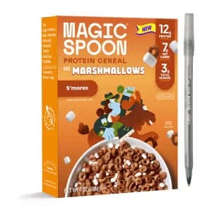 Magic Spoon S'mores Protein Cereal With Marshmallows with pan, Size: 1.3 oz