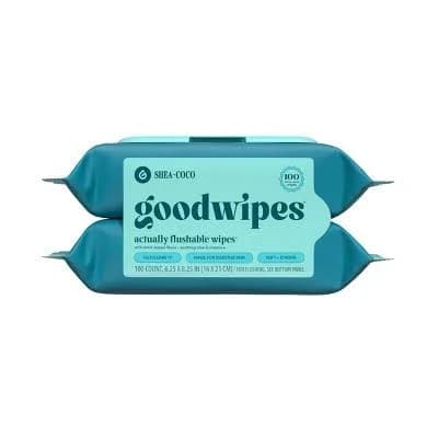 Goodwipes Flushable Shea-Coco Wipes