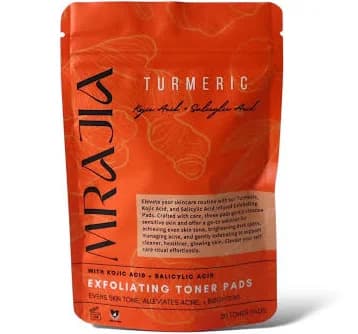 turmeric kojic acid salicylic acid cleansing pads