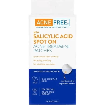 AcneFree Salicylic Acid Spot On Acne Treatment Patches