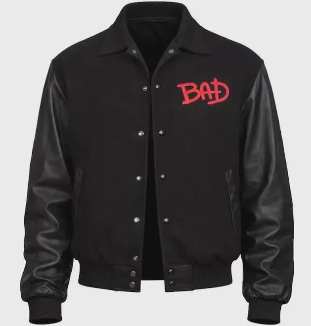 Michael Jackson Bad World Tour Leather Jacket