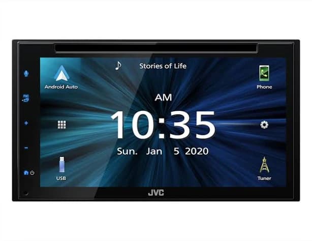 JVC KW-V660BT 6.8" DVD Receiver Apple CarPlay/Android Auto