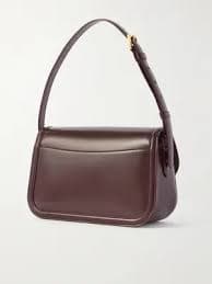 Saint Laurent Solferino Small Leather Bag - Burgundy | Editorialist