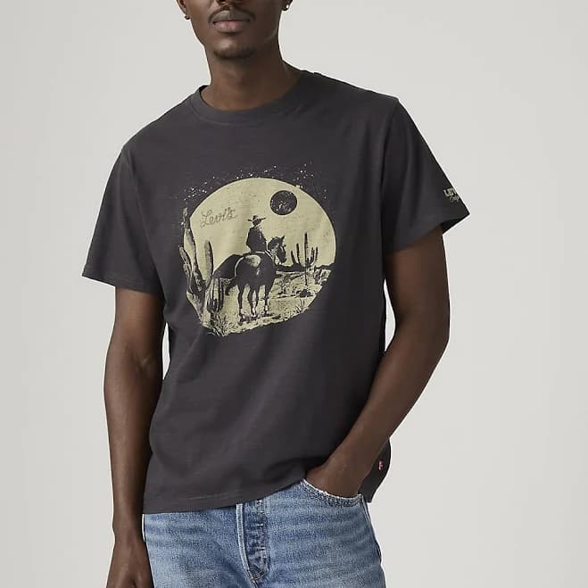 Levi's Relaxed Fit Short Sleeve Graphic T-Shirt Men's