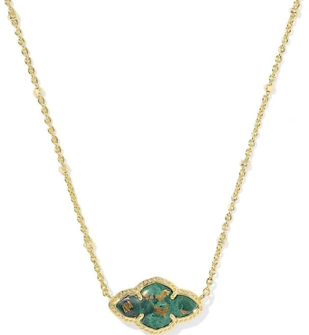 Kendra Scott Abbie Gold Pendant Necklace