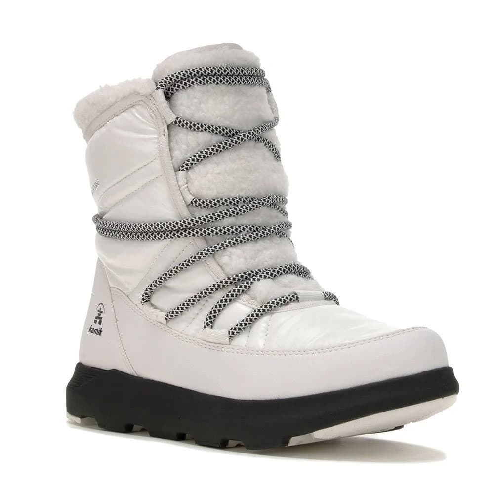 Kamik Women's Lea Pull Water-Resistant Winter Boots