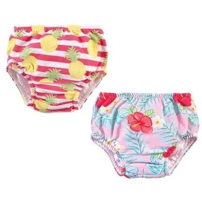 Hudson Baby Infant and Toddler Girl Swim Diapers