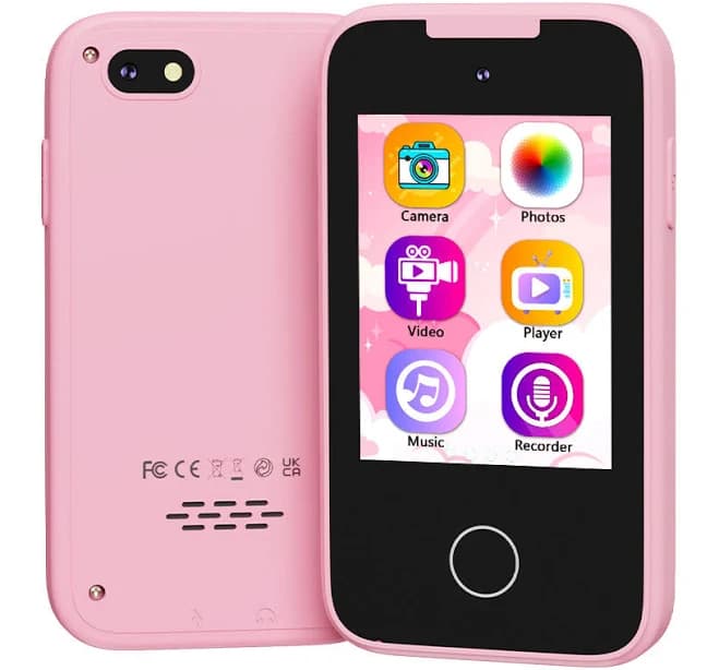 KOKODI Kids Smart Phone Toys Pink