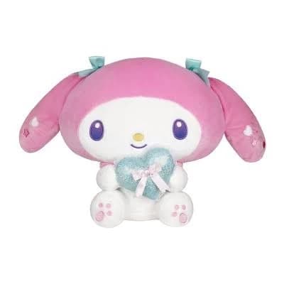 Hello Kitty My Melody with Heart Pillow Plush