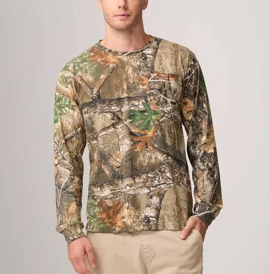 Bell Rangers Realtree Camo Long Sleeve Crewneck Shirt