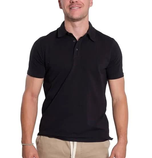 Men's Slim Fit Organic Cotton Polo Shirt