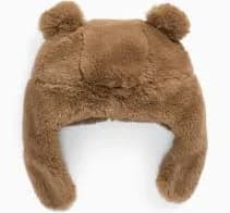 Faux Fur Bear Hat