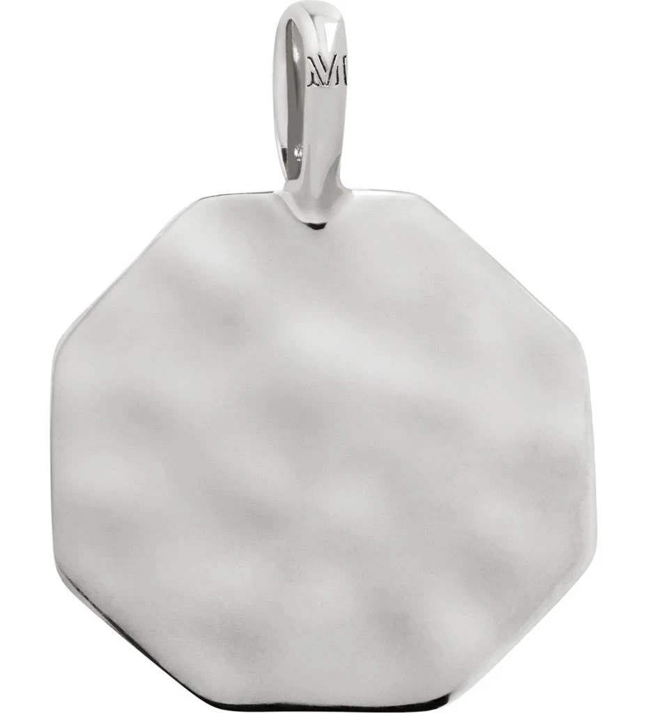 Monica Vinader Women's Sterling Silver Octagonal Pendant