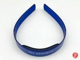 Genuine Replacemen Headband for SOL Republic Tracks Blue | Used | Good Condition | eBay