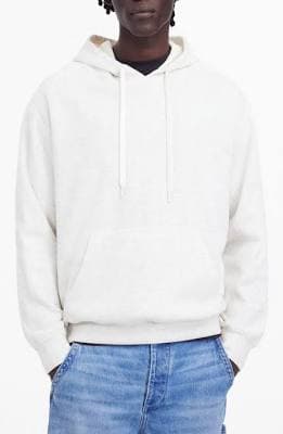 Madewell Men's Regular Fit French Rib Knit Hoodie
