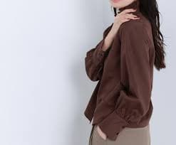 Front Frill Blouse