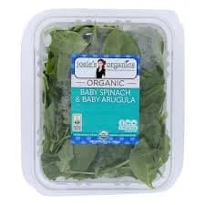 Josie’s Organics Organic Baby Spinach & Baby Arugula