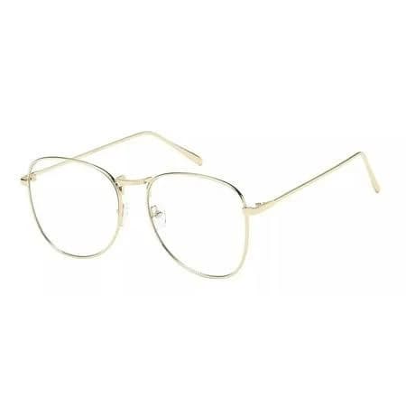 Oversized Geek Metal Glasses