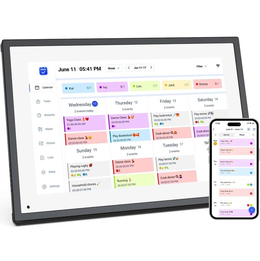 10.1 inch Digital Wall Planner