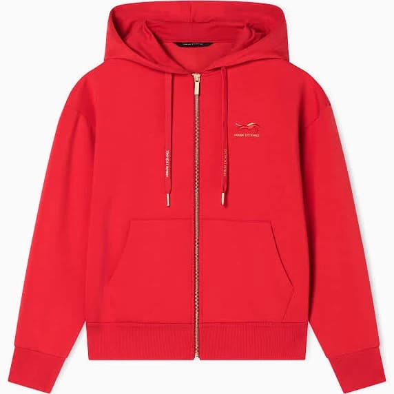 Armani Exchange Zip-Up Fleece