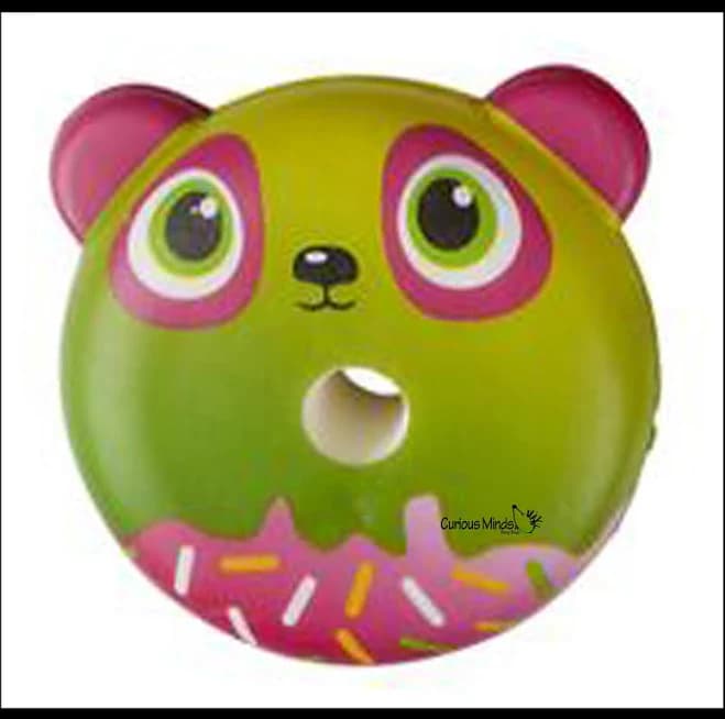 Squishy Slow Rise Donut Animals Scented Sensory Stress Fidget Toy Bulk