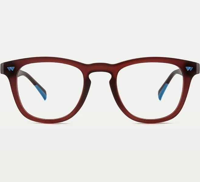 ZanyLen Elroy Comfortable Keyhole Thick TR90 Eyeglasses