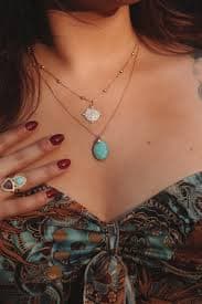 Awakened Spirit | Amazonite Sun Necklace – Terra Luna Sol