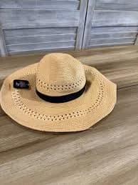 Natural Woven Wide Brim Breathable Straw Hat