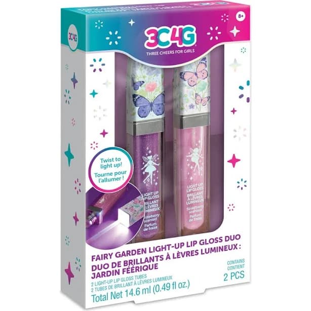 3C4G Fairy Garden Light-Up Lip Gloss Duo