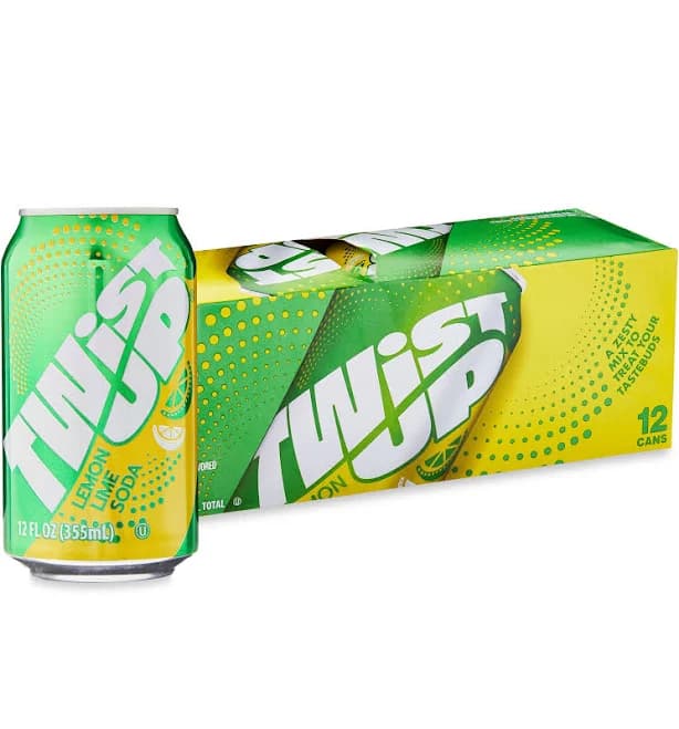 Great Value Twist Up Lemon Lime Soda 12 fl oz 12 Pack Cans
