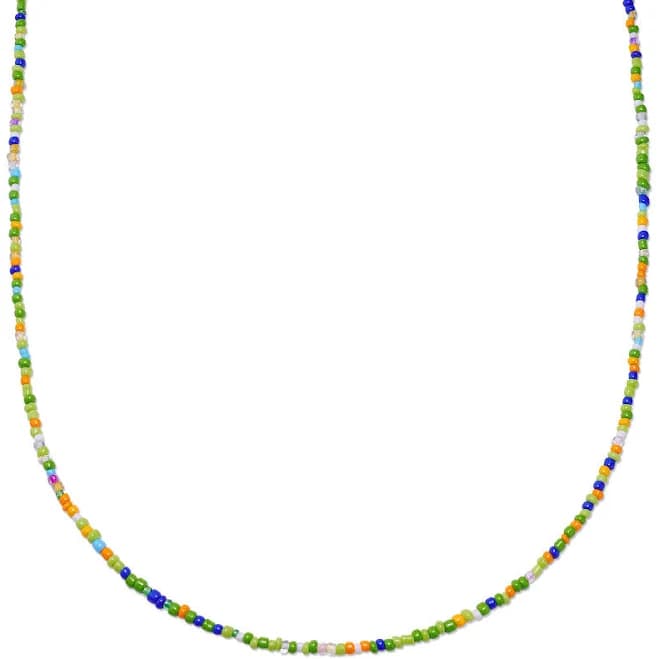 Amalfi Men's Multi-Glass Beaded Necklace