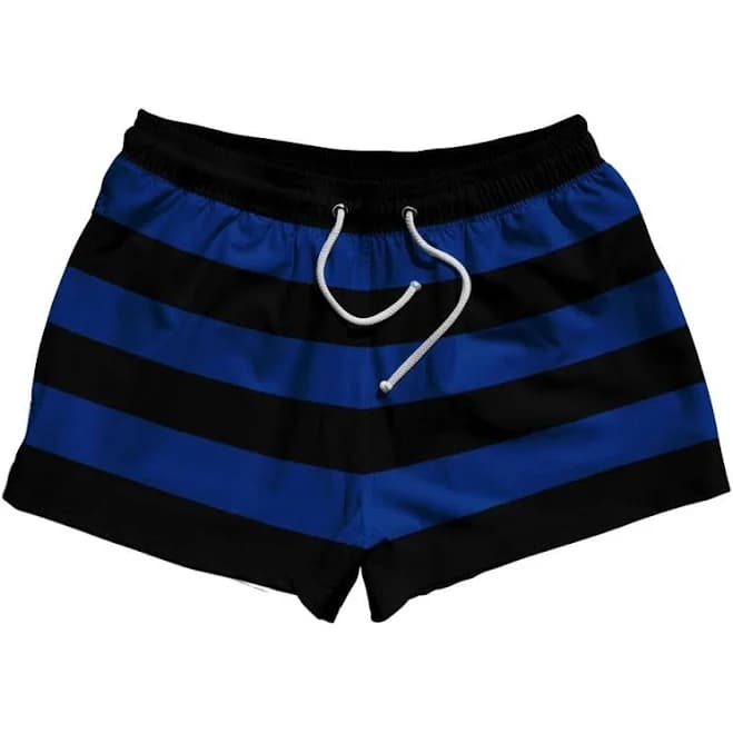 Tribe Lacrosse Horizontal Stripe Swim Shorts