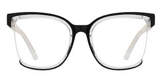 Leona - Square Black Glasses for Women - Lensmart