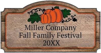 Personalized Pumpkin Patch Arch Sign
