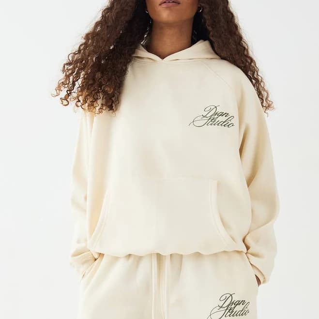 DSGN Studio Women's Script Oversized Hoodie
