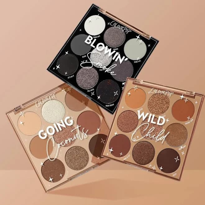 Colourpop Tone Up Eye Shadow Palette Set