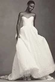 Jenny Yoo Laurel Strapless Sweetheart Wedding Gown