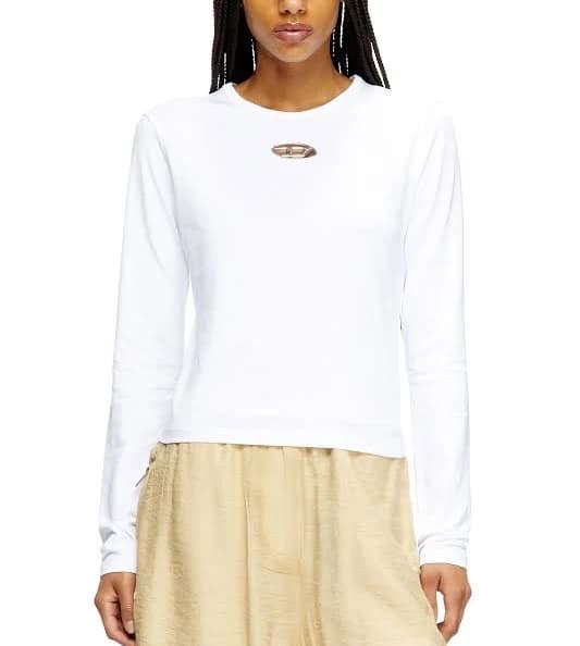 Diesel T-Uncutie-Long-Ls-Od Womens