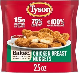 Tyson Air Fried Perfectly Crispy Chicken Nuggets, 25 Oz. (Frozen)