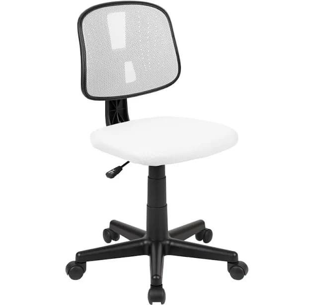 Flash Fundamentals Mid-Back Mesh Swivel Task Office Chair with Pivot Back