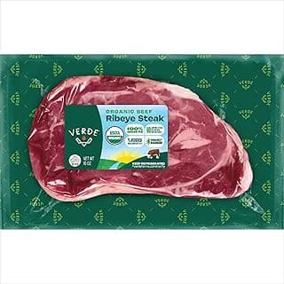 Beef Ribeye Steak, Organic, Grass-Fed | 0.625 lbs.