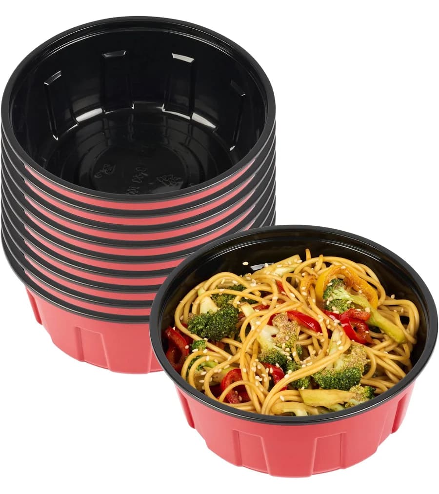 50 Pack 23 oz Restaurantware Bento Boxes