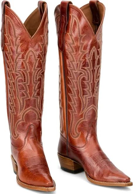Tony Lama Women's Daniela 17" Western Shoes